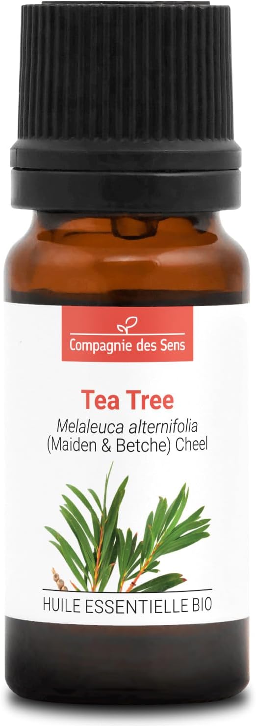 TEA TREE (Melaleuca alternifolia) BIO - 10mL - Huile Essentielle de Qualité Premium - 100% Pure, Naturelle, garantie ChromaCert® - Chémotypée & Intégrale