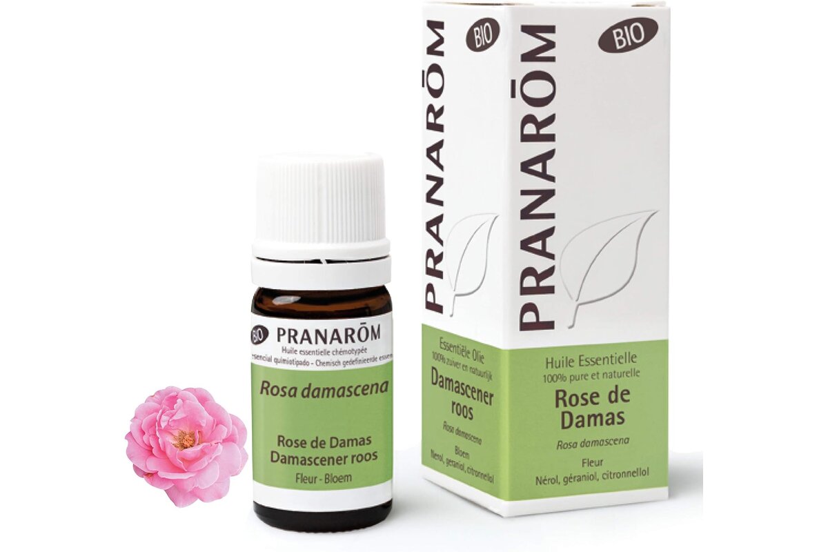 Huile essentielle de rose de Damas Amazon